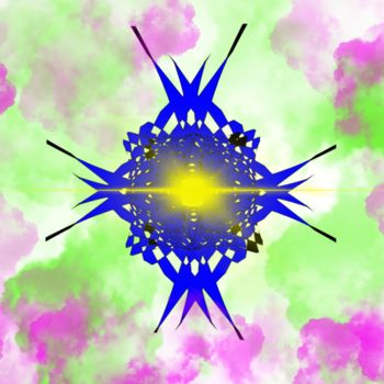 제목이 "Präsenz"인 디지털 아트 Keep Magic로, 원작, 디지털 페인팅