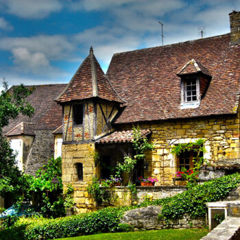 摄影 标题为“Maison à Sarlat” 由Thierry Angot, 原创艺术品