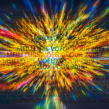 Digital Arts titled "MEILLEURS VOEUX POU…" by Blaise Lavenex, Original Artwork