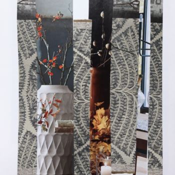 Collages intitulée "Sans titre COL17" par Brigitte Mathé (MBL), Œuvre d'art originale