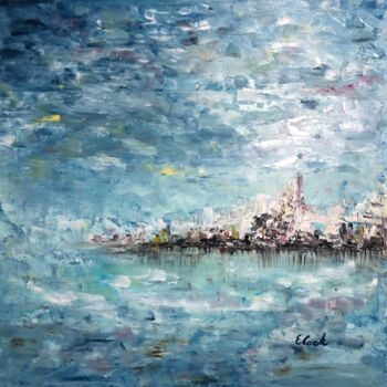Painting titled "It Never Changes" by Elisa Cook Benbassat Bassat, Original Artwork, Oil
