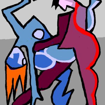 Digital Arts titled "danse-de-salon.jpg" by Franck Vidal, Original Artwork
