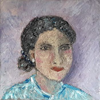 Peinture intitulée "CARMEN" par Nicodi, Œuvre d'art originale, Huile