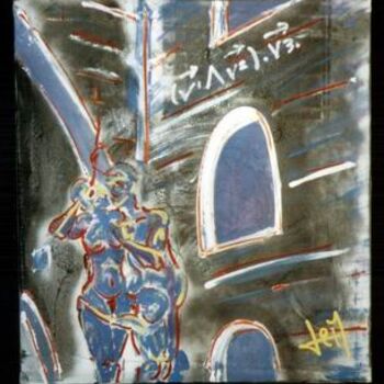 Painting titled "Sommes de trois vec…" by Lem, Original Artwork
