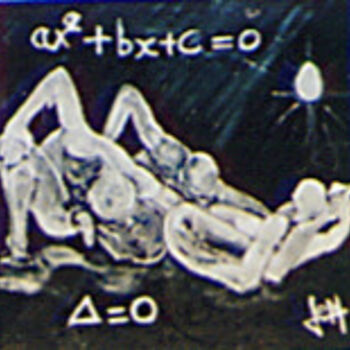 Painting titled "2 inconnues" by Lem, Original Artwork