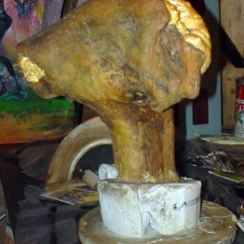 Sculpture titled "Anima" by Lem, Original Artwork, Wood