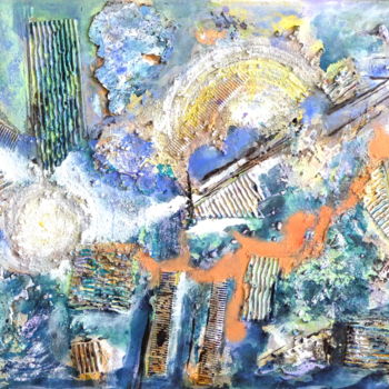 Malerei mit dem Titel ""Run away"" von Urs, Original-Kunstwerk