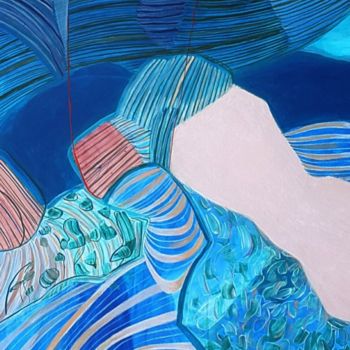 「Le Rève.  Dream」というタイトルの絵画 Sebastian Olivier Burckhardtによって, オリジナルのアートワーク, アクリル