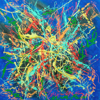 Peinture intitulée "N° 20.63 Matière" par Isa-L, Œuvre d'art originale, Acrylique Monté sur Châssis en bois