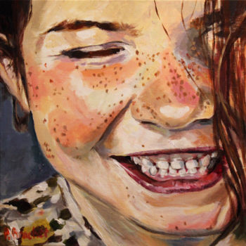 Painting titled "Il vaut mieux en ri…" by Pascal Brachet, Original Artwork, Acrylic