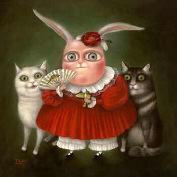 Εκτυπώσεις & Χαρακτικά με τίτλο "Family Portrait-2.…" από Irena Aizen, Αυθεντικά έργα τέχνης, Ψηφιακή εκτύπωση Τοποθετήθηκε…