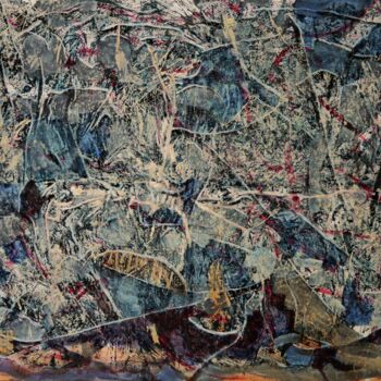 Painting titled "Pallas" by Philippe Casaubon, Original Artwork, Oil