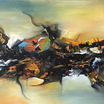 Painting titled "Clarity" by Malgorzata Kuraczyk, Original Artwork