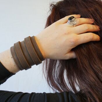 手工艺品 标题为“Bracelet large en c…” 由Marieke Creation, 原创艺术品, 手链