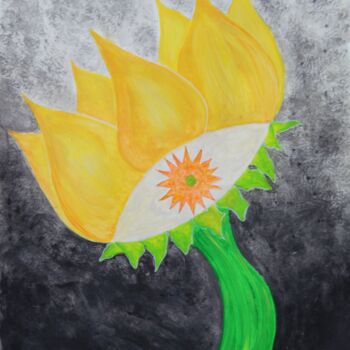 Peinture intitulée "Kivoitou" par Corinne Brossier (Atelier de l'imaginaire), Œuvre d'art originale, Acrylique