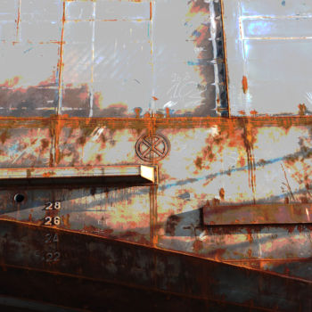 Digital Arts με τίτλο "0775-14-150 / Matiè…" από Sylvie Dessert (Syl), Αυθεντικά έργα τέχνης, Άλλος