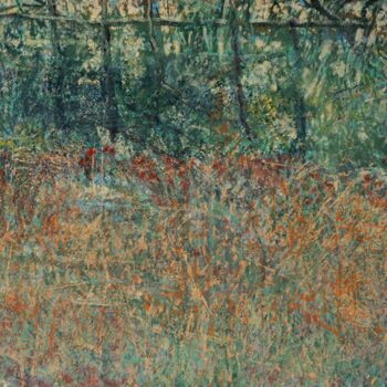 Painting titled "Pan" by Philippe Casaubon, Original Artwork, Oil