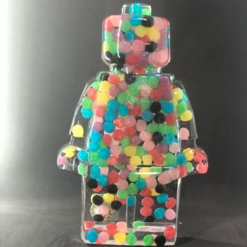 Γλυπτική με τίτλο "legoclusion N°48" από Vincent Sabatier (VerSus), Αυθεντικά έργα τέχνης, Mixed Media