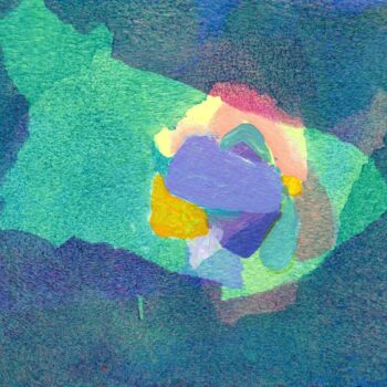 Peinture intitulée "sans titre" par Anne-Marie Mary, Œuvre d'art originale, Acrylique