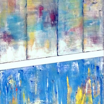 Malerei mit dem Titel ""Mixed"    Material…" von Urs, Original-Kunstwerk, Acryl