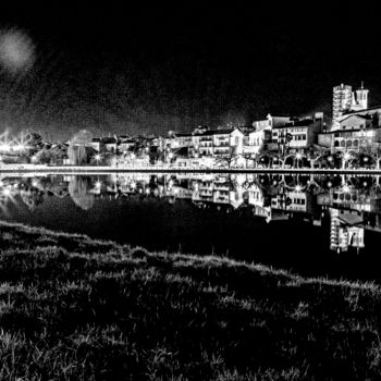 Photographie intitulée "Berges de Cazères s…" par Nicolas Bernié, Œuvre d'art originale