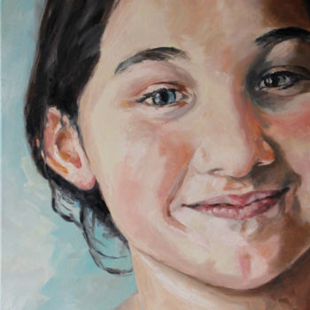 Peinture intitulée "La bonne surprise" par Pascal Brachet, Œuvre d'art originale, Huile