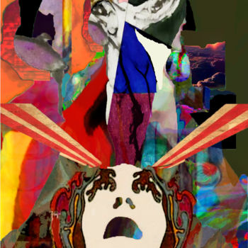 数字艺术 标题为“Clarion Calls & Son…” 由Devorah Rosen, 原创艺术品, 数字油画