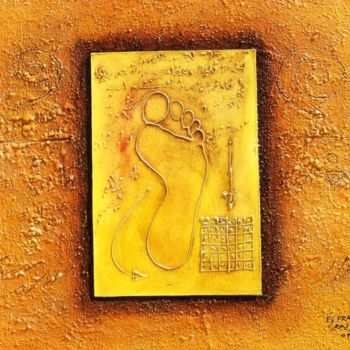 Pintura titulada "porte bonheur" por Mohammed El Frayji, Obra de arte original