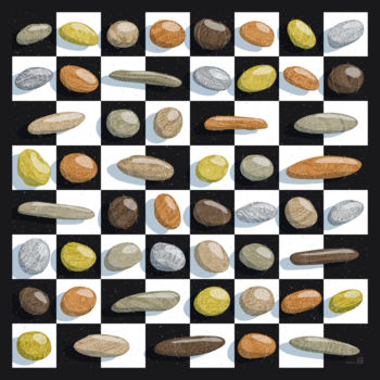 Digital Arts με τίτλο "Territoires" από Sylvie Dessert (Syl), Αυθεντικά έργα τέχνης, 2D ψηφιακή εργασία