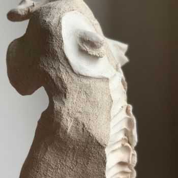 Sculpture intitulée "unhumanity" par Paul Yves Poumay, Œuvre d'art originale, Terre cuite