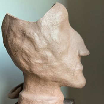 Sculpture intitulée "l'urne funèbre coll…" par Paul Yves Poumay, Œuvre d'art originale, Terre cuite