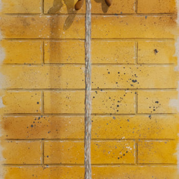 Painting titled "Eau Potable" by Pascal Genevois, Original Artwork, Oil