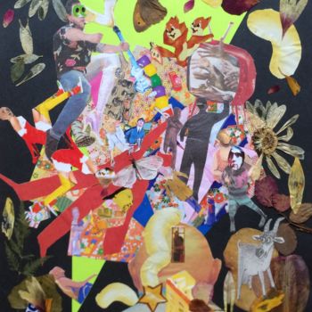 Collages intitulée "Poor Boys." par Phil Colisov, Œuvre d'art originale, Autre