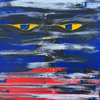Peinture intitulée "Honte à Mister Pmur…" par Paul Yves Poumay, Œuvre d'art originale, Acrylique