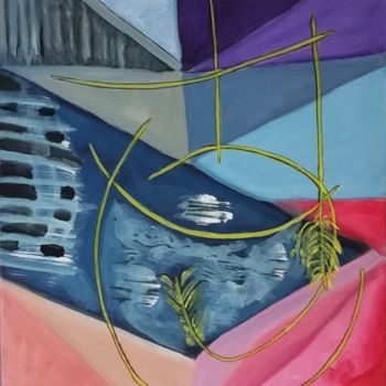 Peinture intitulée "VISUAL" par Juan Luis Gandulfo, Œuvre d'art originale, Acrylique