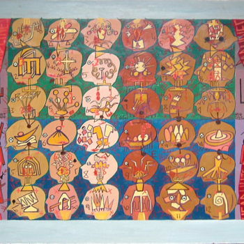 Painting titled "States Of Mind" by Gerald Shepherd F.F.P.S., Original Artwork, Oil