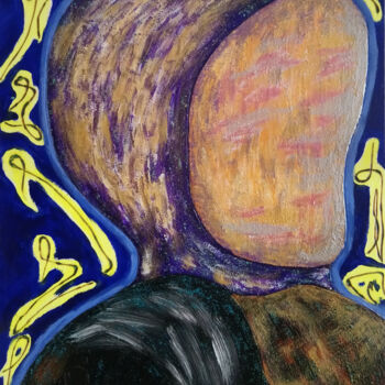 绘画 标题为“Astronaut 3019” 由Lari Peters, 原创艺术品, 丙烯