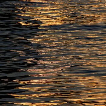 Photographie intitulée "La Mer à Etretat" par Pierre-Yves Rospabé, Œuvre d'art originale, Photographie numérique