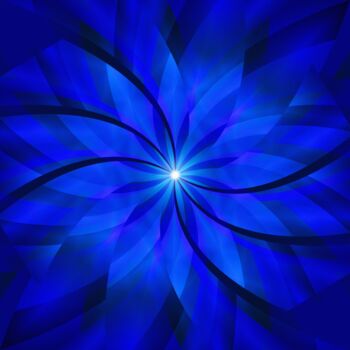 Digital Arts titled "Eternal Solace" by China Alicia Rivera, Original Artwork, Digital Painting