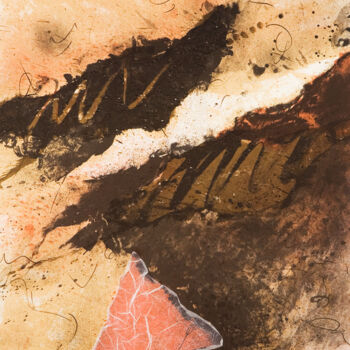 Printmaking titled "Mirage I - etching…" by Baruj Salinas, Original Artwork, Etching