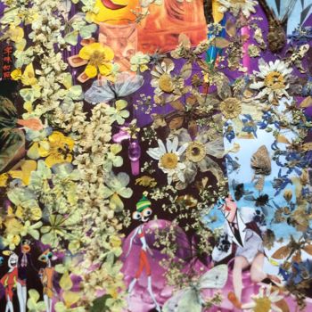 Collages titled "Savanna woman." by Phil Colisov, Original Artwork, Other
