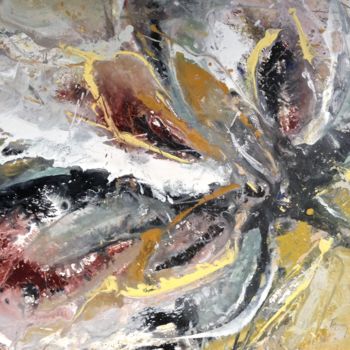 Peinture intitulée "Brote IX" par Baruj Salinas, Œuvre d'art originale, Gouache