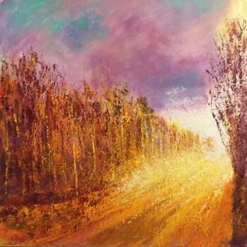 Peinture intitulée "Ensoleillement" par Anne Vignau, Œuvre d'art originale