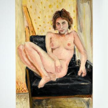 Painting titled "study I" by Ana Valentim, Original Artwork, Oil
