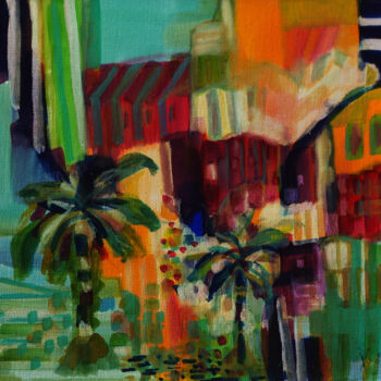 "La vigilance du sage" başlıklı Tablo Muriel Cayet tarafından, Orijinal sanat, Akrilik