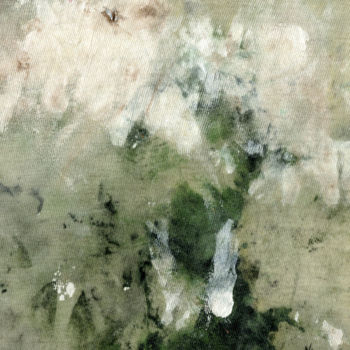 Painting titled "The Garden at Dusk:…" by Jim Fischer, Original Artwork, Oil