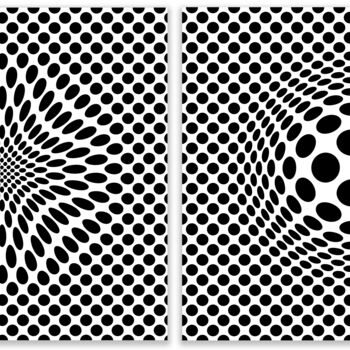 Digital Arts titled "Diptych Inhale, Exh…" by Sumit Ratta, Original Artwork, Digital Painting