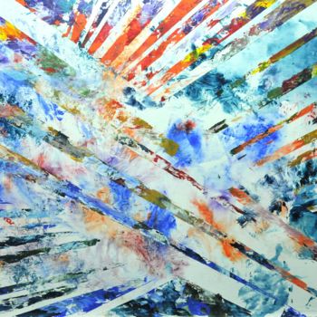 Peinture intitulée "cos-01" par Philip Moreau, Œuvre d'art originale, Acrylique