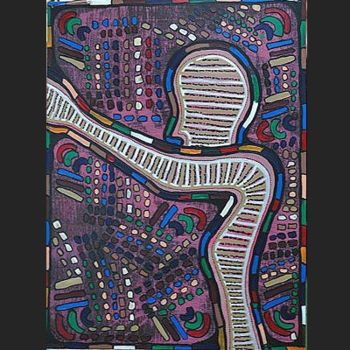 Ζωγραφική με τίτλο "Mirit Ben-Nun artis…" από Mirit Ben-Nun, Αυθεντικά έργα τέχνης
