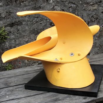 Sculpture intitulée "Sculpture abstraite…" par Servin, Œuvre d'art originale, Plastique